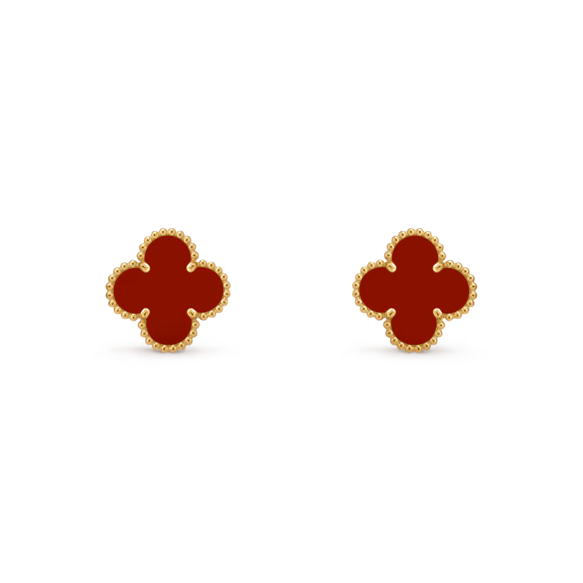 MC Clover EARRINGS in 18k HK SETTING