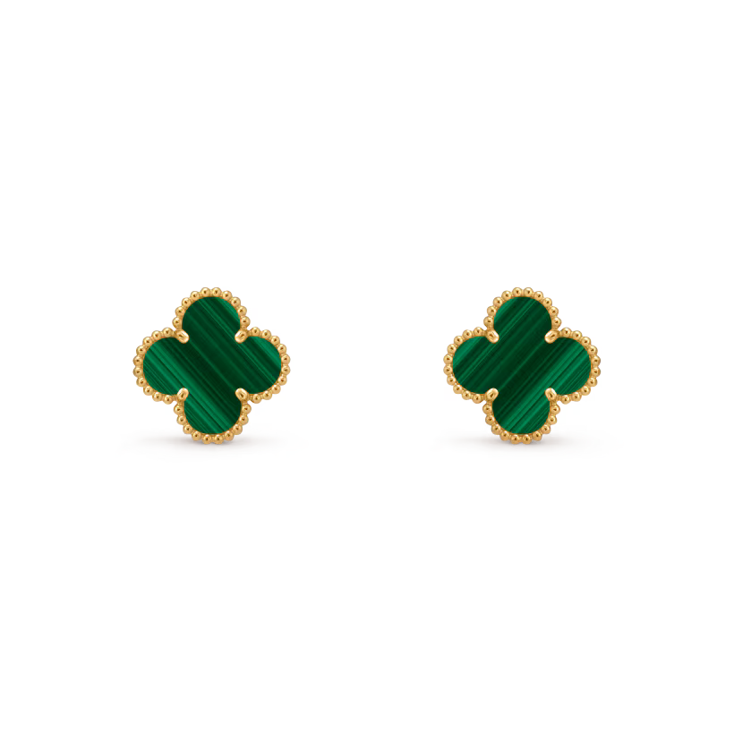 MC Clover EARRINGS in 18k HK SETTING